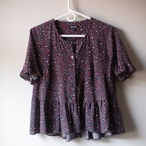 Madewell Short Sleeve Blouse